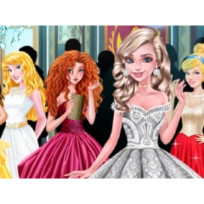 Anna And Elsa Arendelle Ball