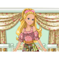 Barbie’s Patchwork Peasant Dress