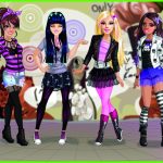 Bonnie Rocker Chick Dress Up Game