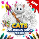 Cats Coloring Book for Kids