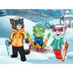 Cats Winter Fun