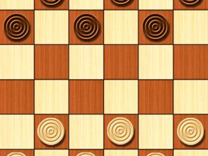 Checkers – strategy board game
