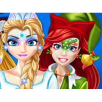 Christmas Face Painting