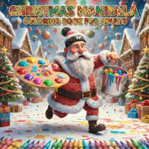 Christmas Mandala Coloring Book for Adults