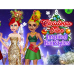 Christmas Tree Inspired Hairstyles