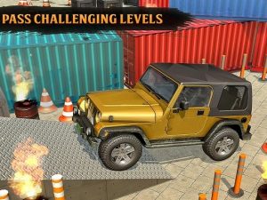 Classic Real 4×4 Jeep Parking Drive Game