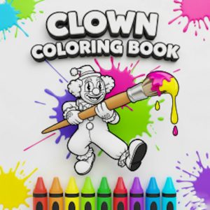 Clown Coloring Book