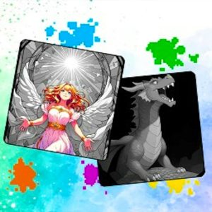 Color Pixels – Coloring by Numbers