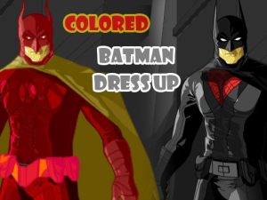 Colored Batman Dress Up
