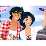 Couple Travel Selfie