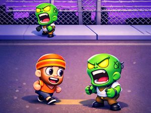 Crossy Zombie Game