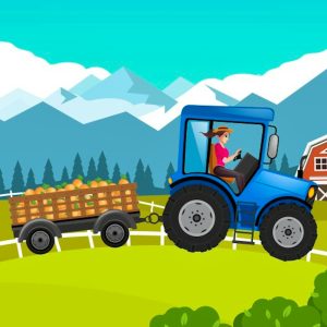 Delivery by Tractor