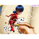 Dotted Girl Coloring Book