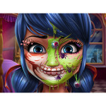 Dotted Girl Halloween Makeup