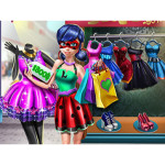 Dotted Girl Realife Shopping