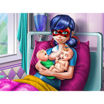 Dotted Girl Twins Birth