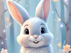 Easter Bunny Coloring Book