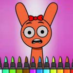 Easy Coloring Sprunki Time