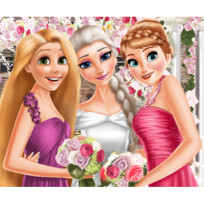 Eliza and princesses wedding