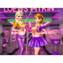 Ellie and Annie Movie Night!