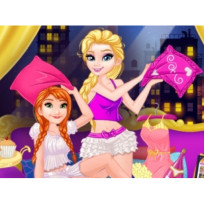 Ellie and Annie Pijama Party