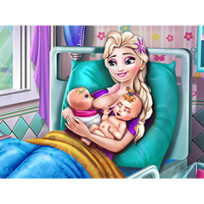Elsa Mommy Twins Birth