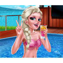 Ice Queen Pool Day