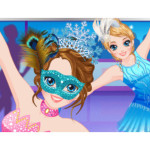 Ice Skater Princess Dressup