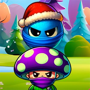 Joyful Ball Bounce Mushroom Magic Adventure
