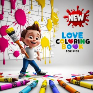 Love Coloring Book for Kids