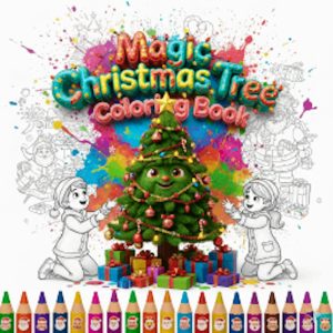 Magic Christmas Tree Coloring Book