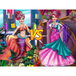 Mermaid vs Princess