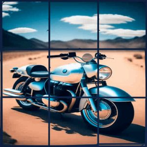 Motorcycles Photo Image Scramble