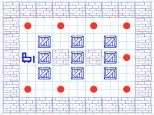 Move Boxes (Sokoban)