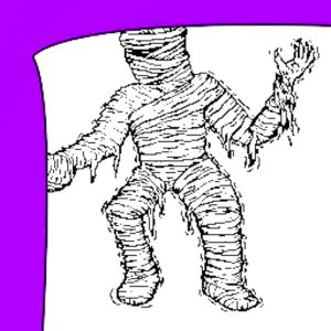 Mummy Coloring Book