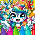 Mythical Beasts Coloring Page