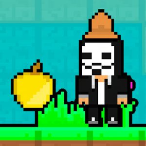 Noob vs Hacker Gold Apple