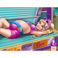 Pregnant Princess Tanning Solarium H5