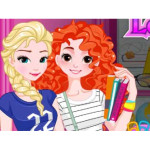Princess Back 2 School Lockers