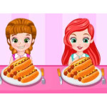 Princess Hotdog Eating Contest
