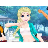 Princess Mannequin Challenge