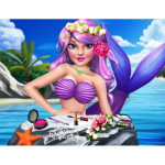 Princess Mermaid Makeup Style