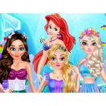 Princess Mermaid Style Makeup
