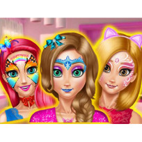 Princess Room Face Painting