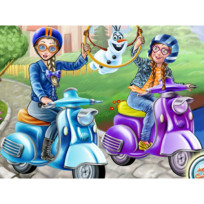 Princess Scooter Ride