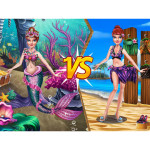 Princess VS Mermaid Outfit