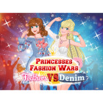 Princesses Fashion Wars Feathers VS Deni