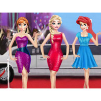 Princesses On Red Carpet