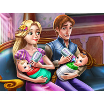 Rapunzel Twins Family Day