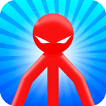 Red Stickman vs Monster School